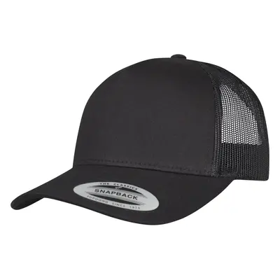 5-Panel Retro Trucker Cap Black