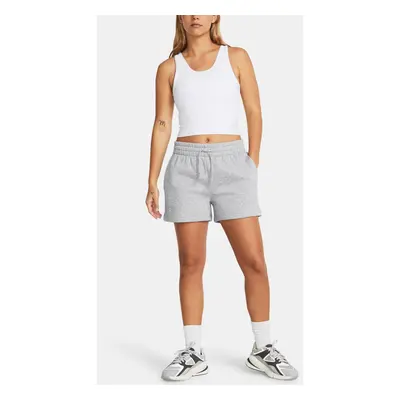 Under Armour Rival Fleece Short-GRY - Women