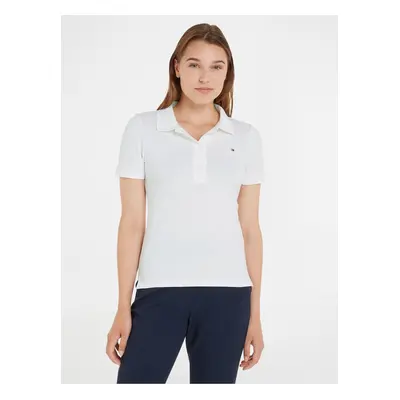 White Women's Polo T-Shirt Tommy Hilfiger - Women