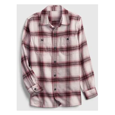 GAP Kids Flannel Shirt Cube - Boys