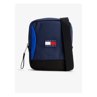 Dark Blue Men's Shoulder Bag Tommy Jeans Logo Reporter - Mens