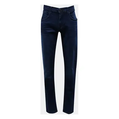 Dark Blue Slim Fit Jeans Blend - Men