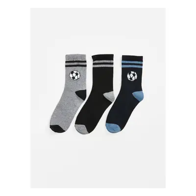 LC Waikiki 3-Pack Boy Patterned Socks