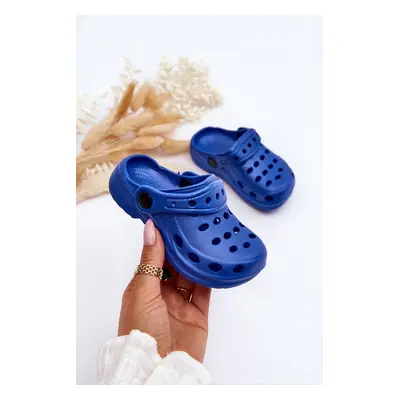 Children's slippers foam crocs blue Lucas