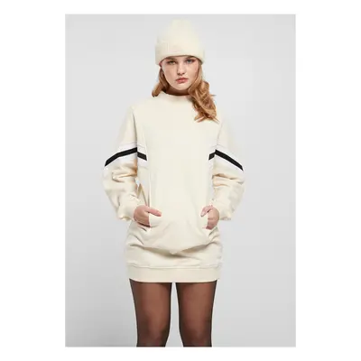 Women's Oversized College Sweat Dress whitesand