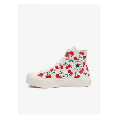 Cream Women's Ankle Sneakers Converse Chuck Taylor All Star - Women