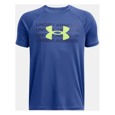 Under Armour Boys' T-shirt UA B TECH WM LOGO SS - Boys