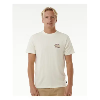 Rip Curl SURF REVIVAL HOFFMAN DECAL TEE Bone T-shirt