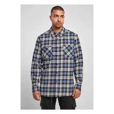 Roots Plaid Shirt Navy Blue/White