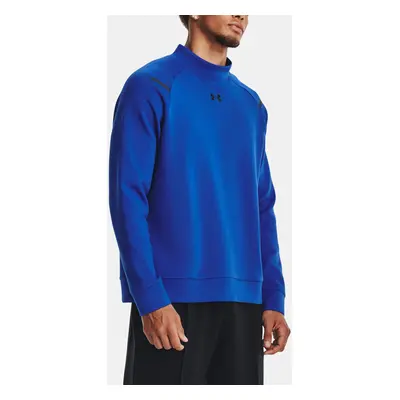 Under Armour Sweatshirt UA Unstoppable Flc Mock-BLU - Men's