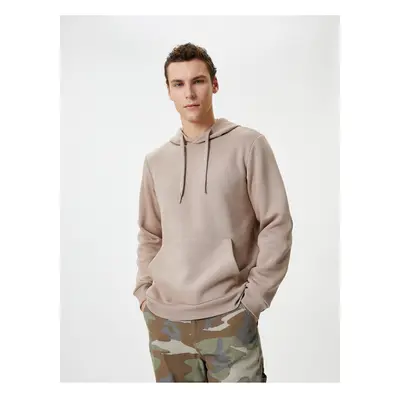 Koton Hooded Sweatshirt Kangaroo Pocket Detailed Long Sleeve