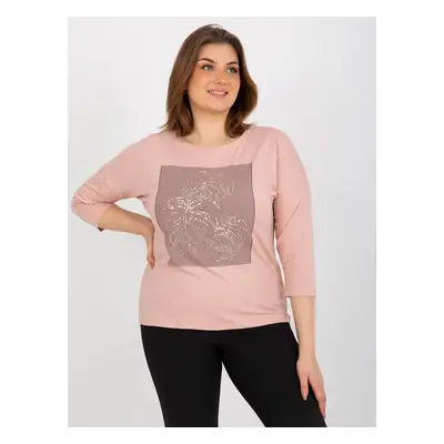 Blouse-RV-BZ-8486.29X-light pink