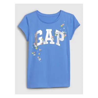 GAP Kids ́s T-shirt with metallic logo - Girls