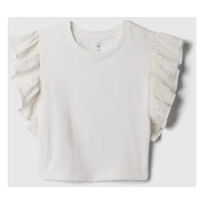 GAP Kids' Crop Top with Ruffles - Girls