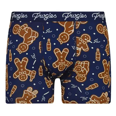 Men's boxers Naughty gingerbread Frogies Christmas