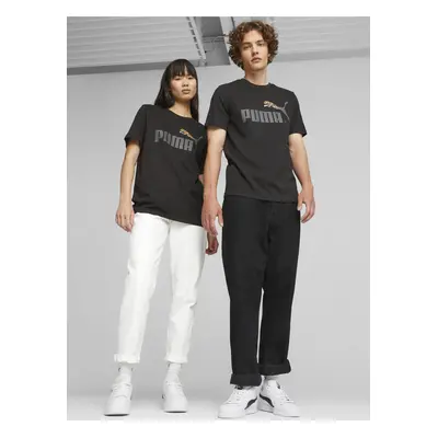 Black unisex T-shirt Puma Classics No.1 - Men