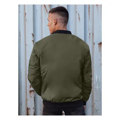 Men's bomber jacket green Dstreet