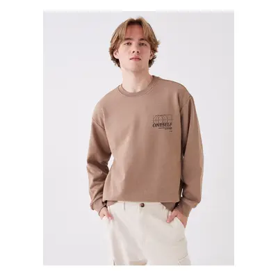 LC Waikiki Crew Neck Long Sleeve Printed Men's Sweatshirt