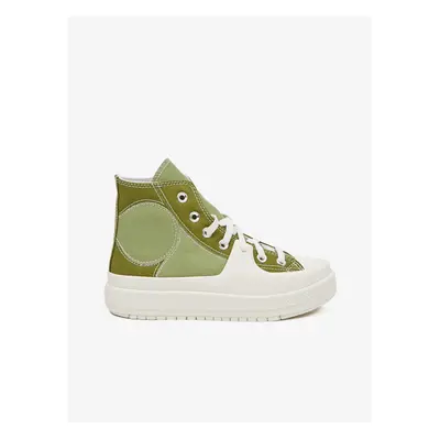 Green Ankle Sneakers Converse Chuck Taylor All Star Construct - Women