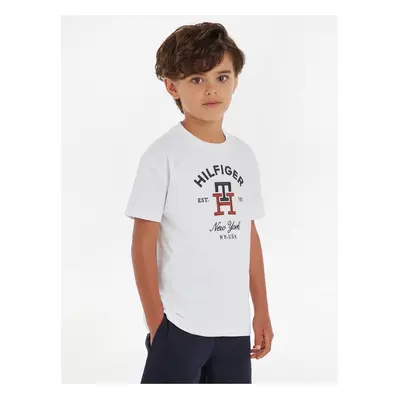 White boys T-shirt Tommy Hilfiger - Boys