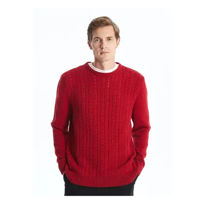 LC Waikiki Lcw Crew Neck Long Sleeve Men's Knitwear Sweater