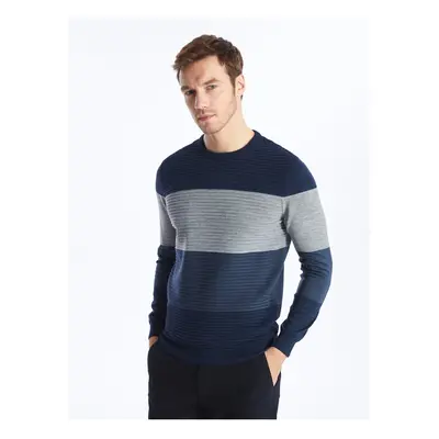 LC Waikiki Crew Neck Long Sleeve Men's Knitwear Sweater