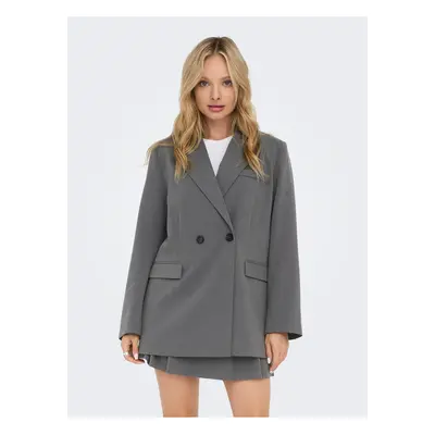 Grey ladies brindle jacket ONLY Tilly - Ladies