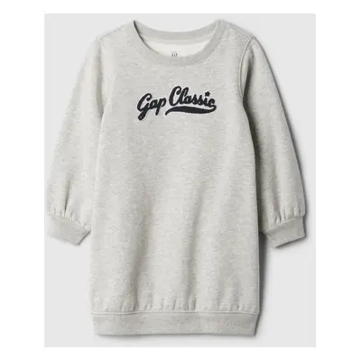 GAP Baby sweatshirt dress with logo - Girls