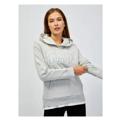 Light grey women's hoodie GAP