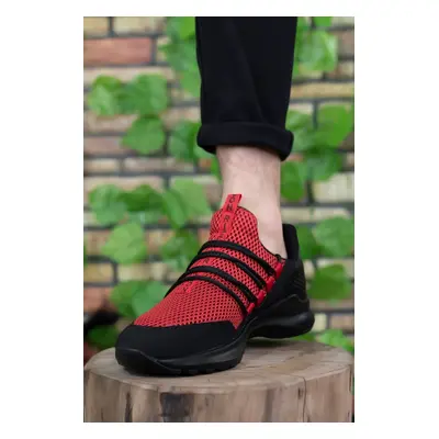 Riccon Black Red Men's Sneakers