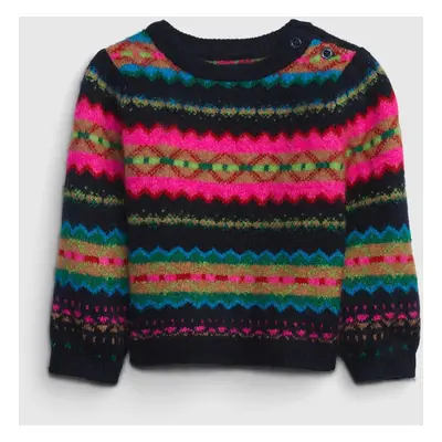 GAP Children's sweater with Norwegian pattern - Girls