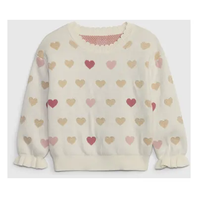 GAP Children's sweater heart pattern - Girls