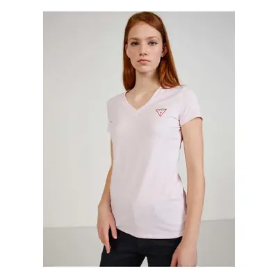 Light pink women's T-shirt Guess - Women