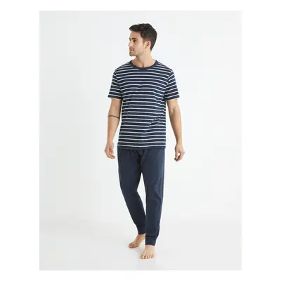 Celio Cotton Pajamas Bisible - Men