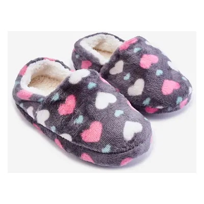 Children's insulated flip-flops In the heart of Grey Meyra