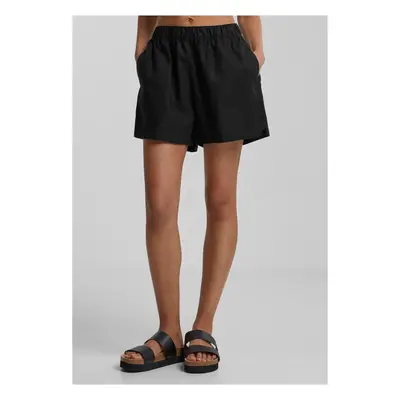 Women's Linen Shorts Black