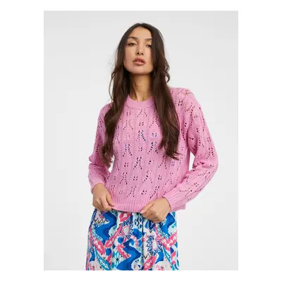 Pink Womens Patterned Sweater JDY Judith - Women