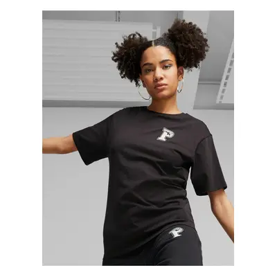 Black Women's T-Shirt Puma Squad - Women