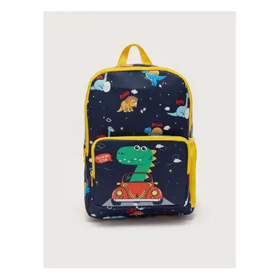 LC Waikiki Dinosaur Printed Boy's Backpack