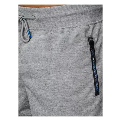 Light Grey Men's Dstreet Tracksuit Shorts