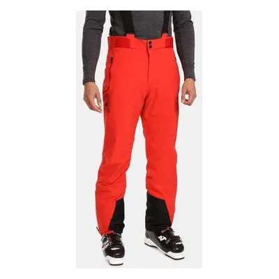 Men's ski pants Kilp RAVEL red