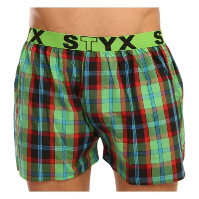 Men's briefs Styx sports rubber multicolored