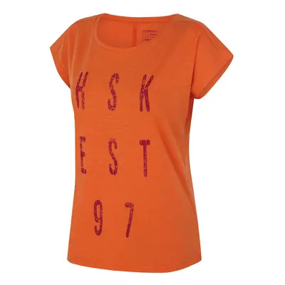 Women's functional T-shirt HUSKY Tingl lt. Orange