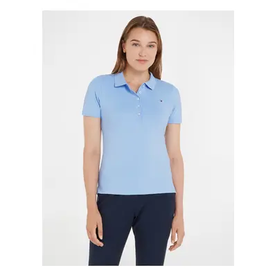 Light blue women's polo shirt Tommy Hilfiger - Women