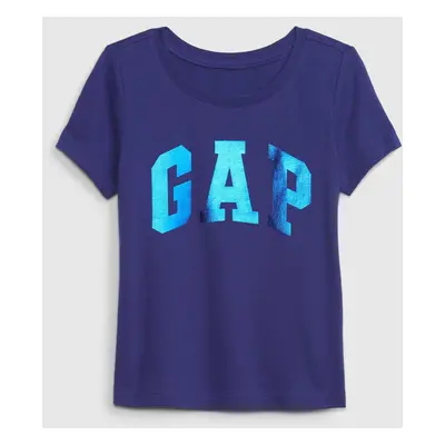 GAP Children's T-shirt with metallic logo - Girls