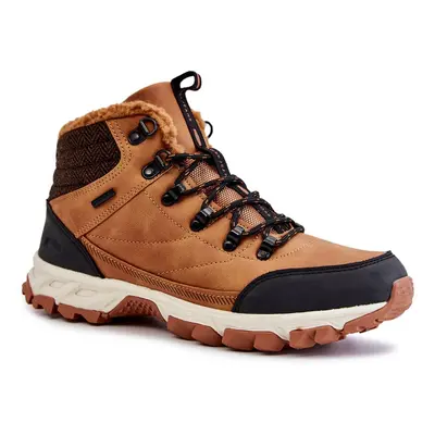 Men&#039;s insulated shoes Trekking shoes Cross Jeans KK1R4021C Camel