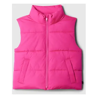 GAP Children's quilted waterproof vest - Girls