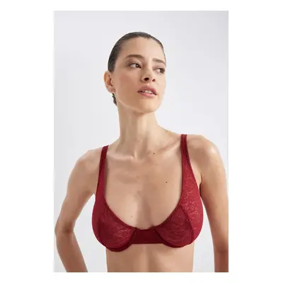 DEFACTO Fall In Love Lace Capless Non-Pad Bra