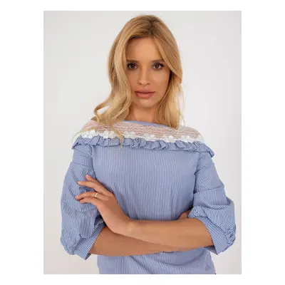 Blouse-LK-BZ-509336.55P-white-blue