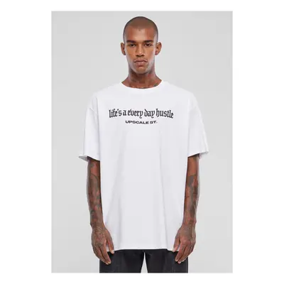 Men's T-shirt Hustle Oversize white